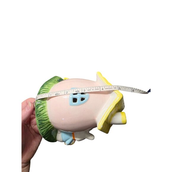 Ceramic Bunny House & Rabbit Carrot Bowl Easter Decor - Picture 9 of 10